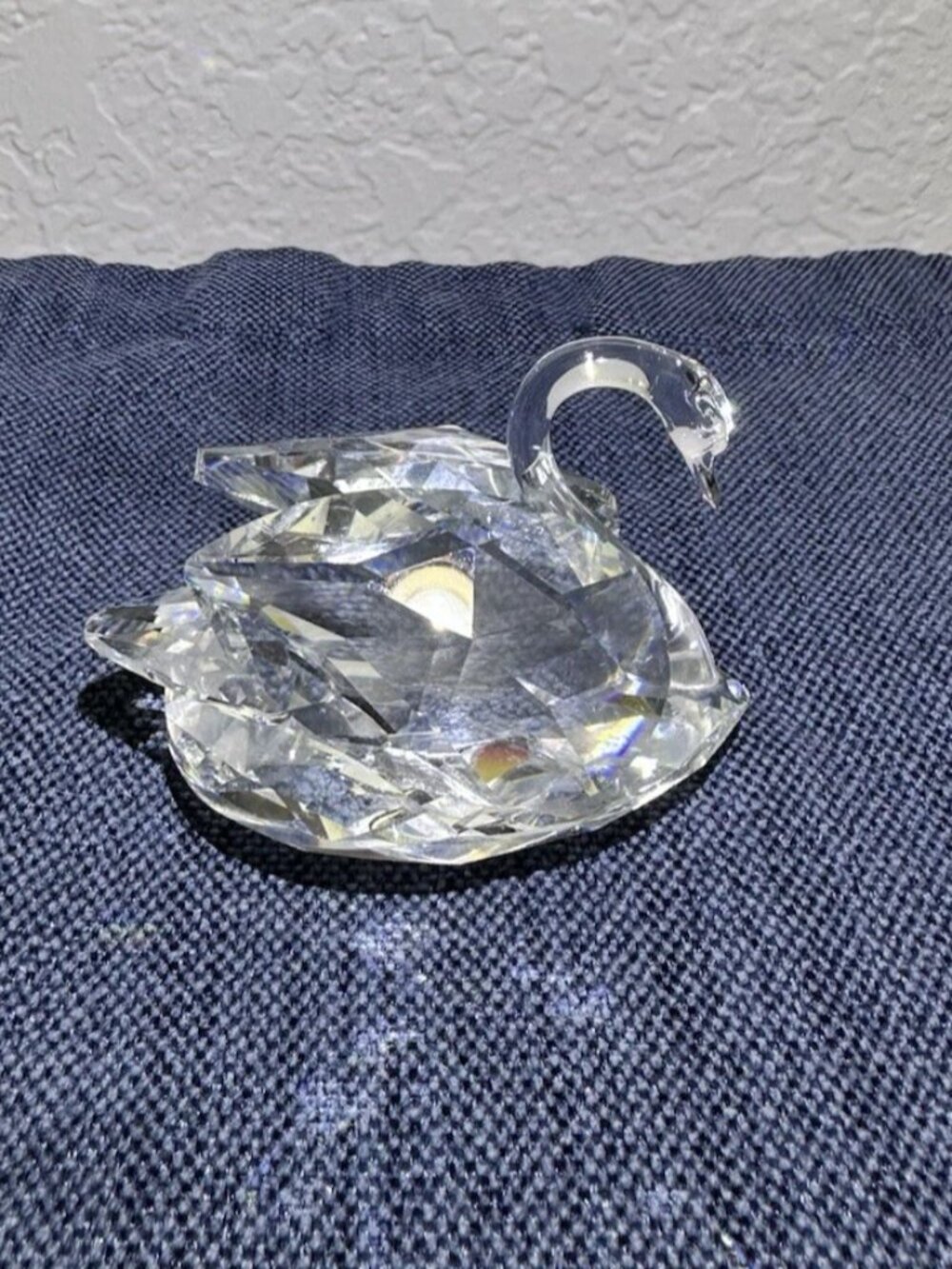 Swarovski Beauties of the Lake Swan-Cut Lead Crystal